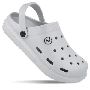 Casual Sandals Men's Clogs  - WC4843 Light Grey