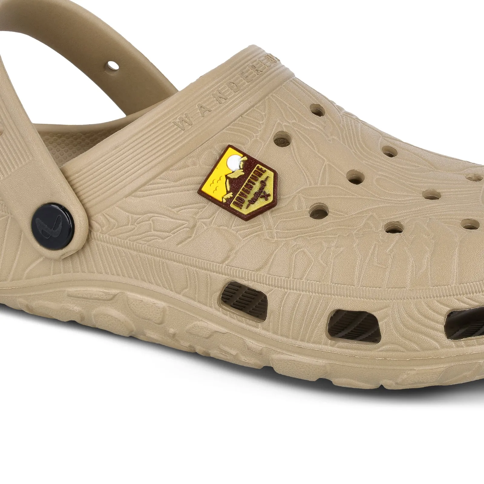 Men's Clogs  - WC8801 Khaki Daily Flex