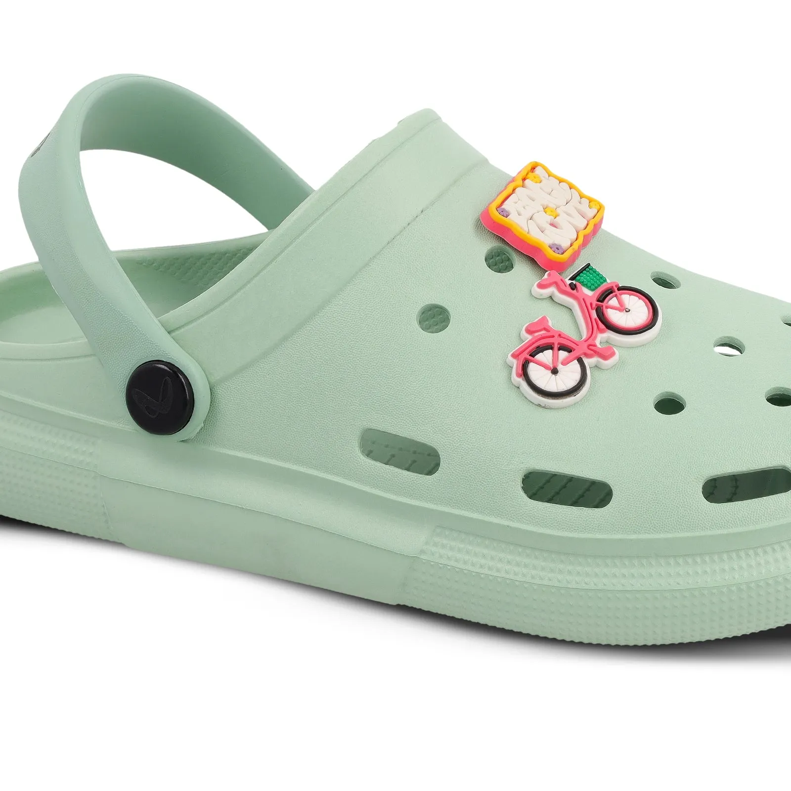 Sporty Women's Clogs - WC8983 Ice Green