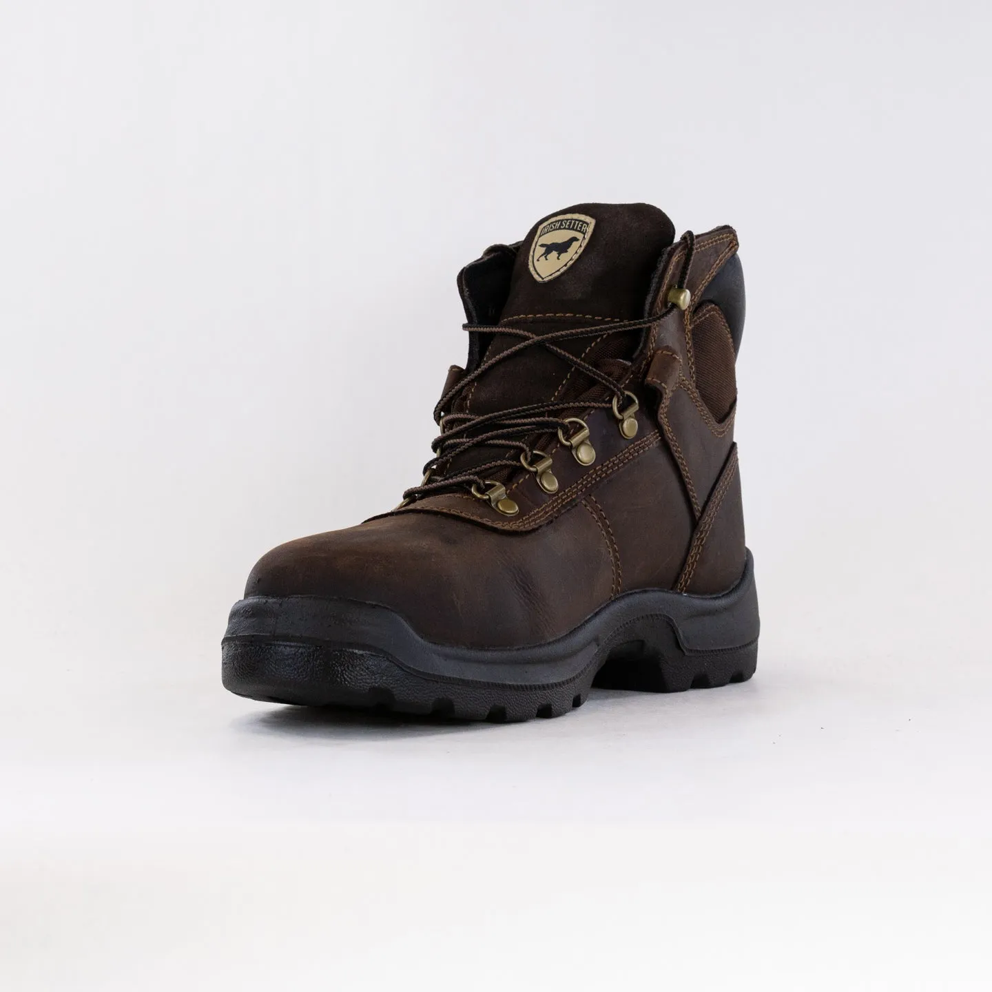 Irish Setter Ely 6'' Waterproof Safety Toe (Men's) - Brown Winter Safe