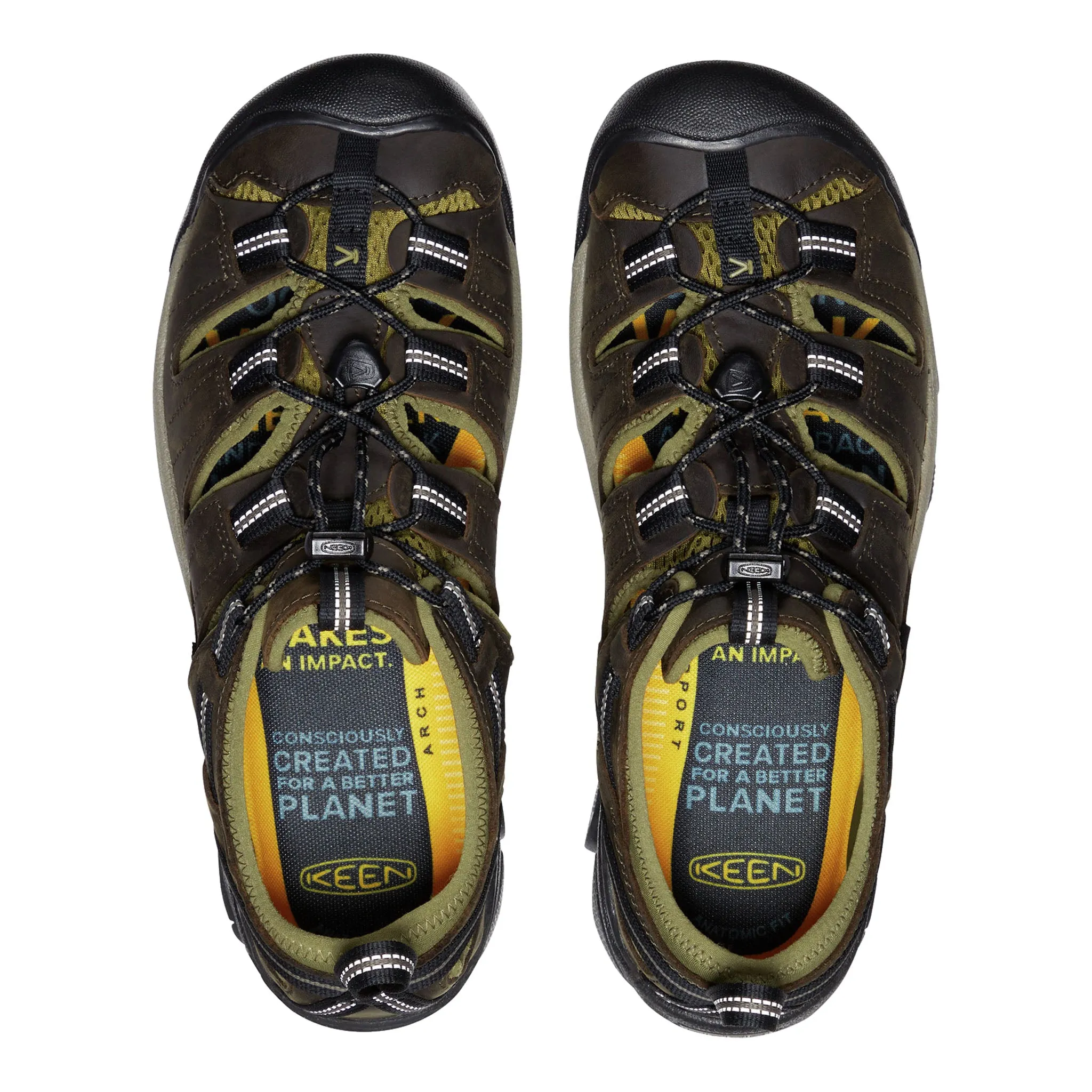 Sporty Flip-flops Men's Arroyo II  Canteen/Black