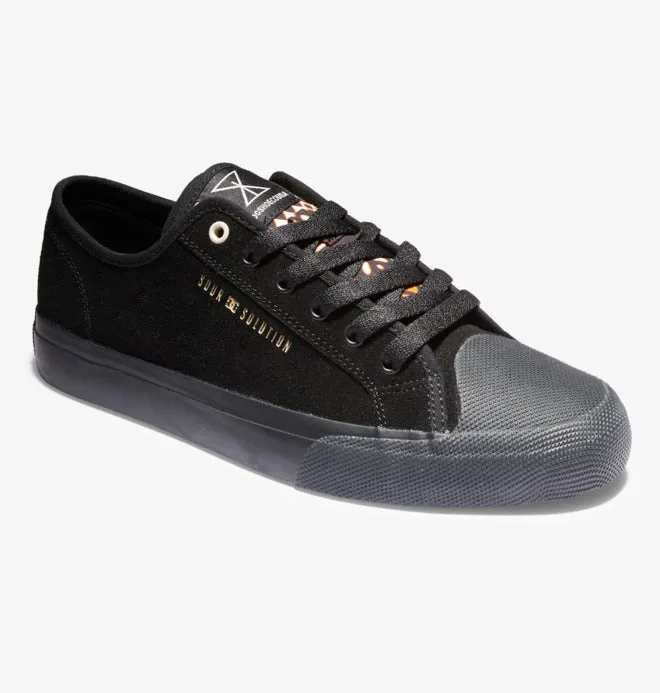 Quick Skate Fit Toe Bumper DC x Sour Solution Manual RTS Skate Shoes - Black