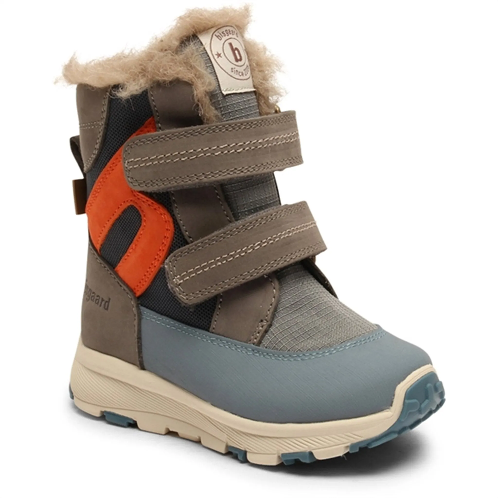 Bisgaard Spencer Tex Boots Grey Outdoor Adventure Footwear Snow Traction