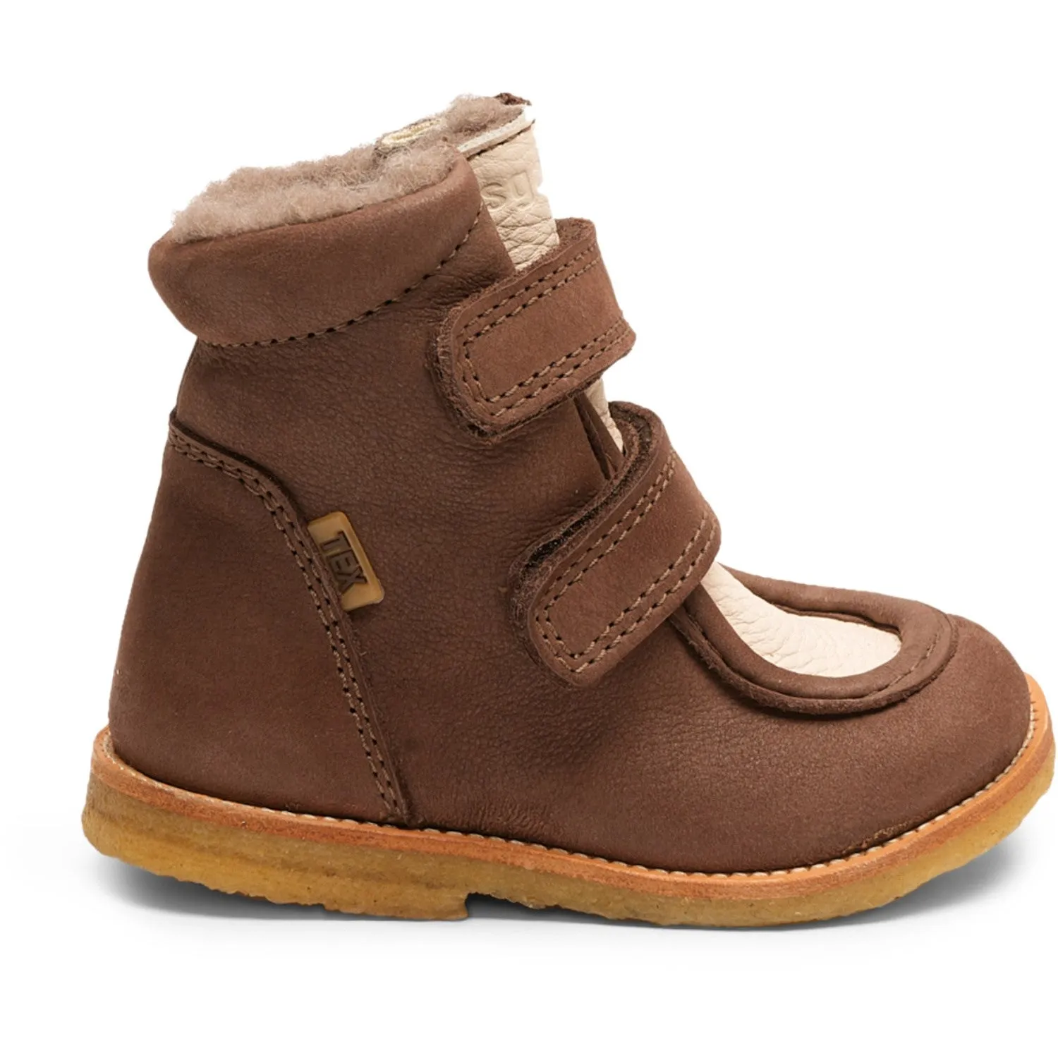 Bisgaard Brown Flor V Tex Bootr Cold Weather Boots Snow Snow Grip