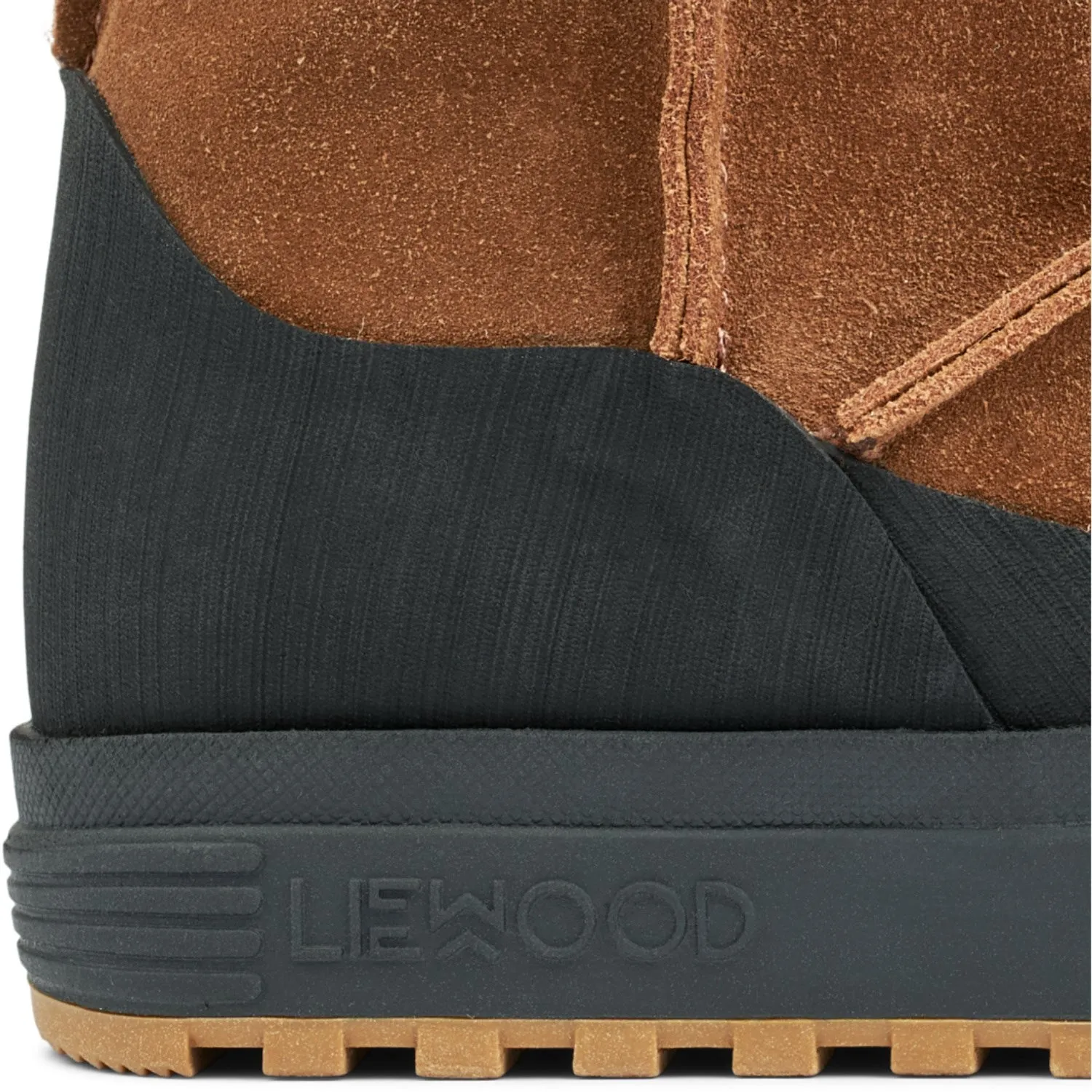 LieWood Pecan / Black Mattie Suede Boot Snow Trekking Style