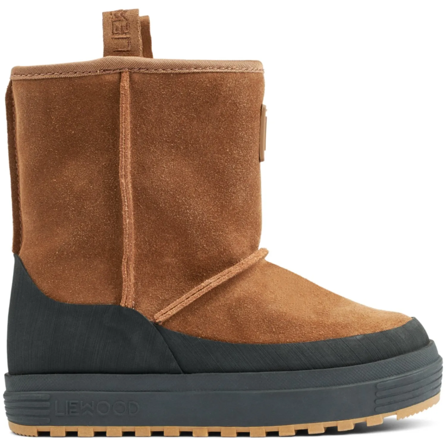 snow shoes Winter Walks LieWood Pecan / Black Mattie Suede Boot