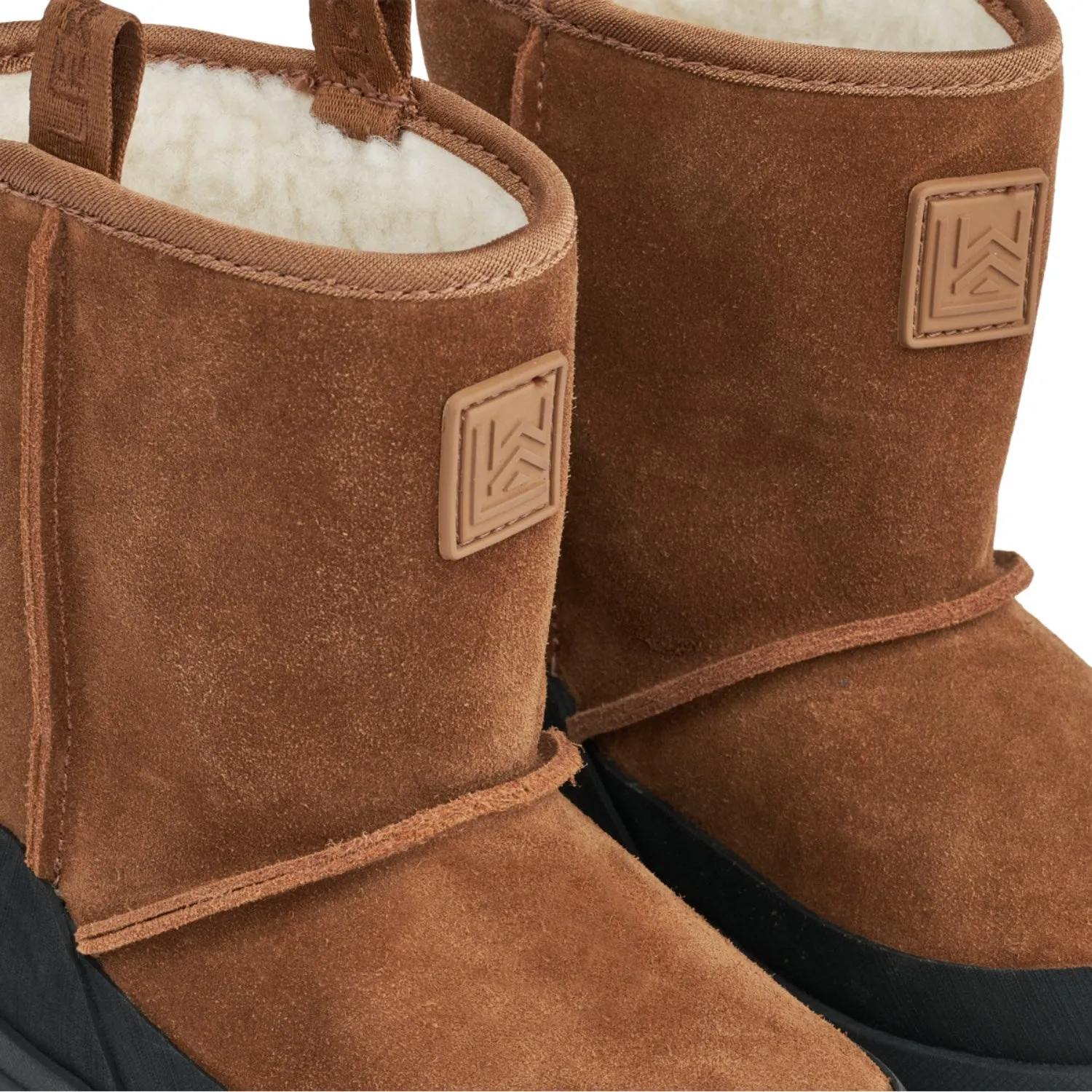 LieWood Pecan / Black Mattie Suede Boot Cold Weather Protection Snow Rugged Winter
