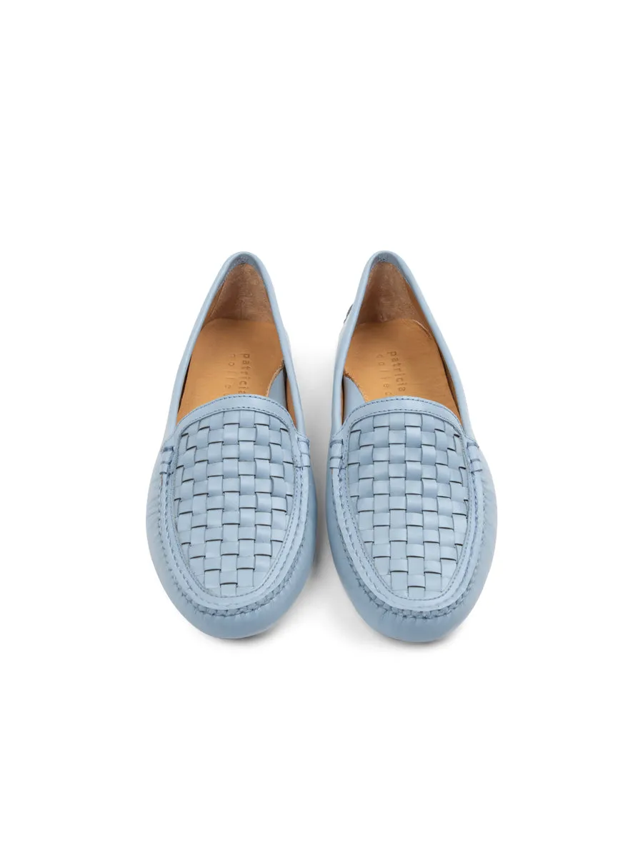 Sweat Resistant Urban Stroll Kelly Woven Driving Moccasin