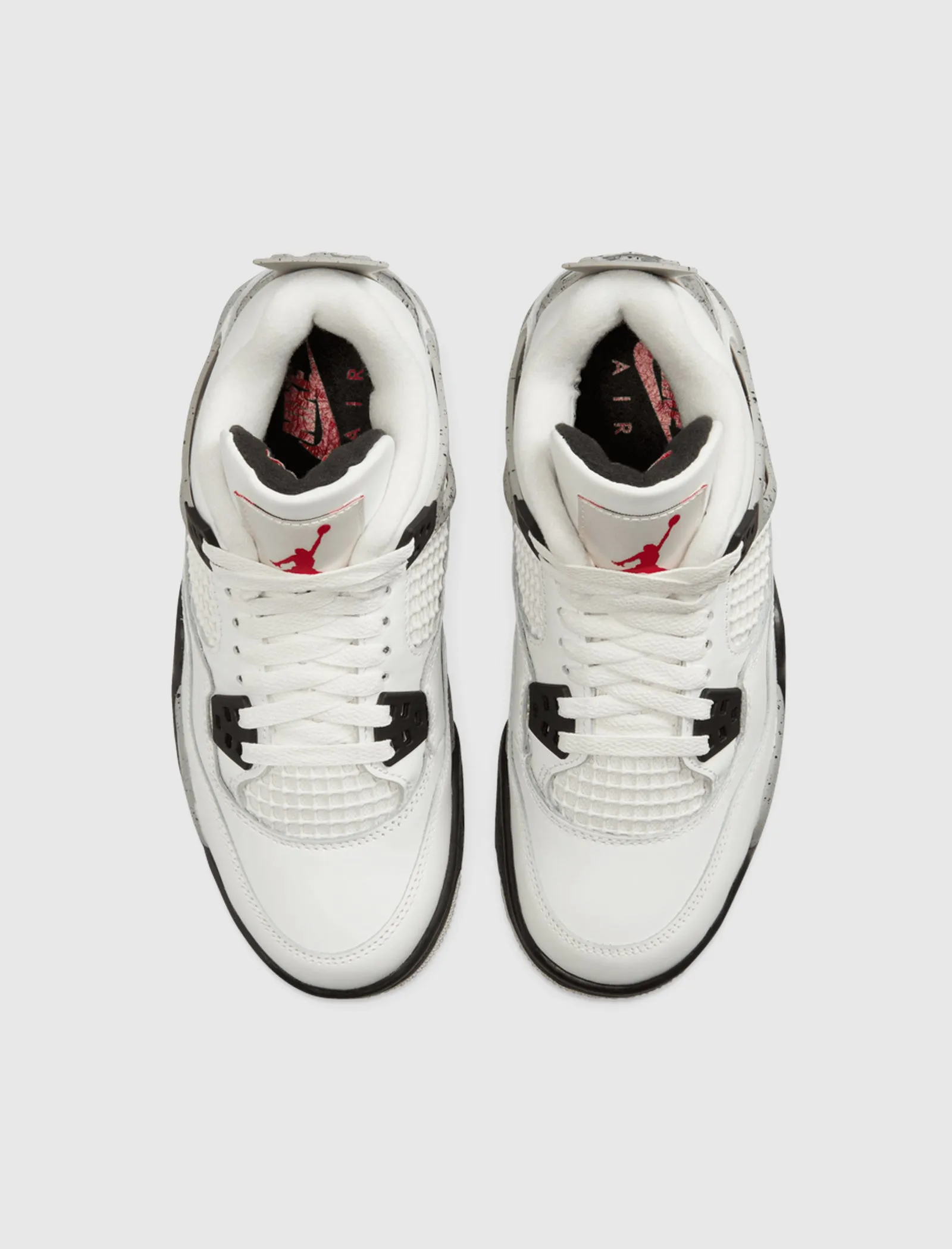 AIR JORDAN 4 RETRO "WHITE CEMENT" GS Stretch Fabric Weekend Trip