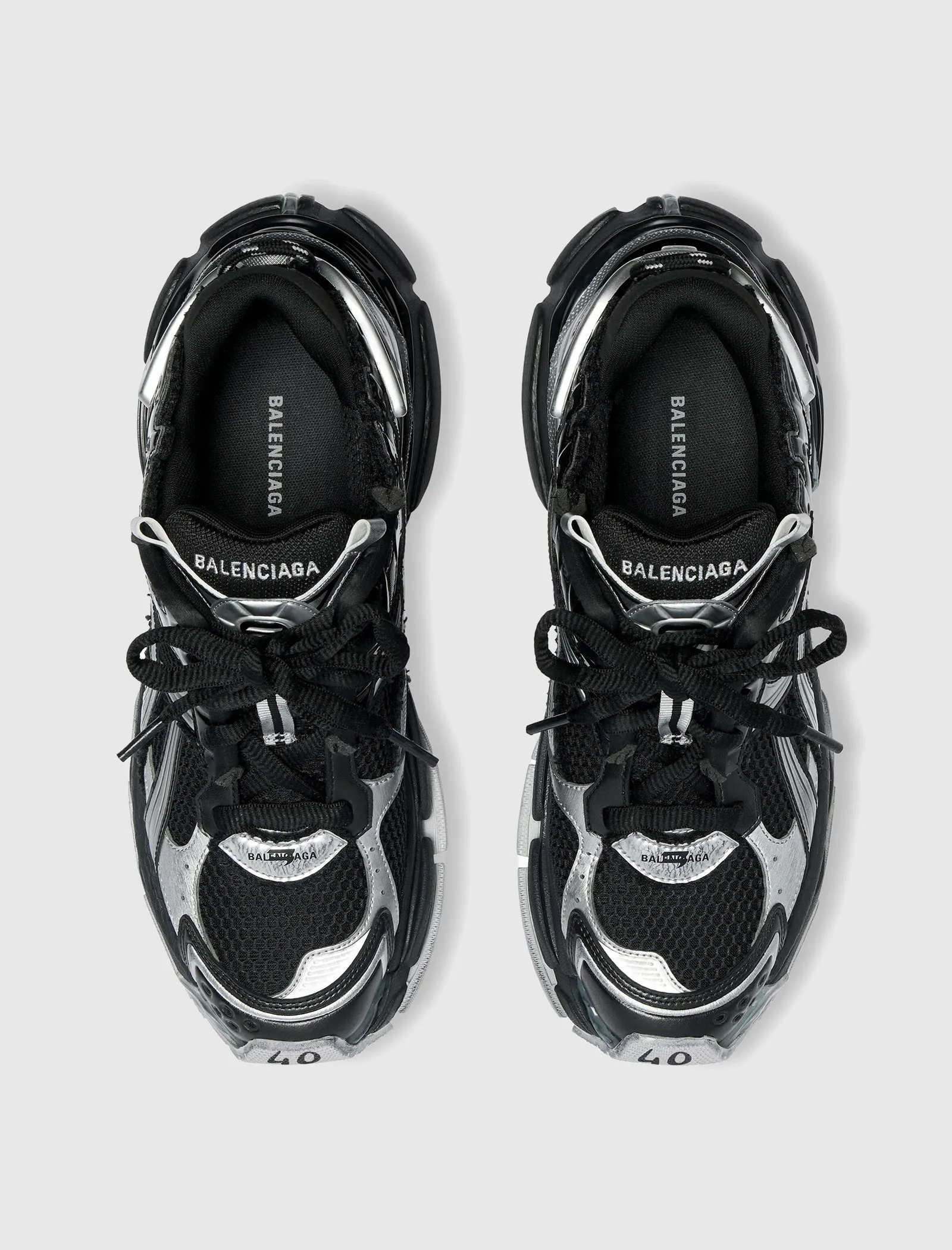 Comfort Bend RUNNER "BLACK/SILVER"