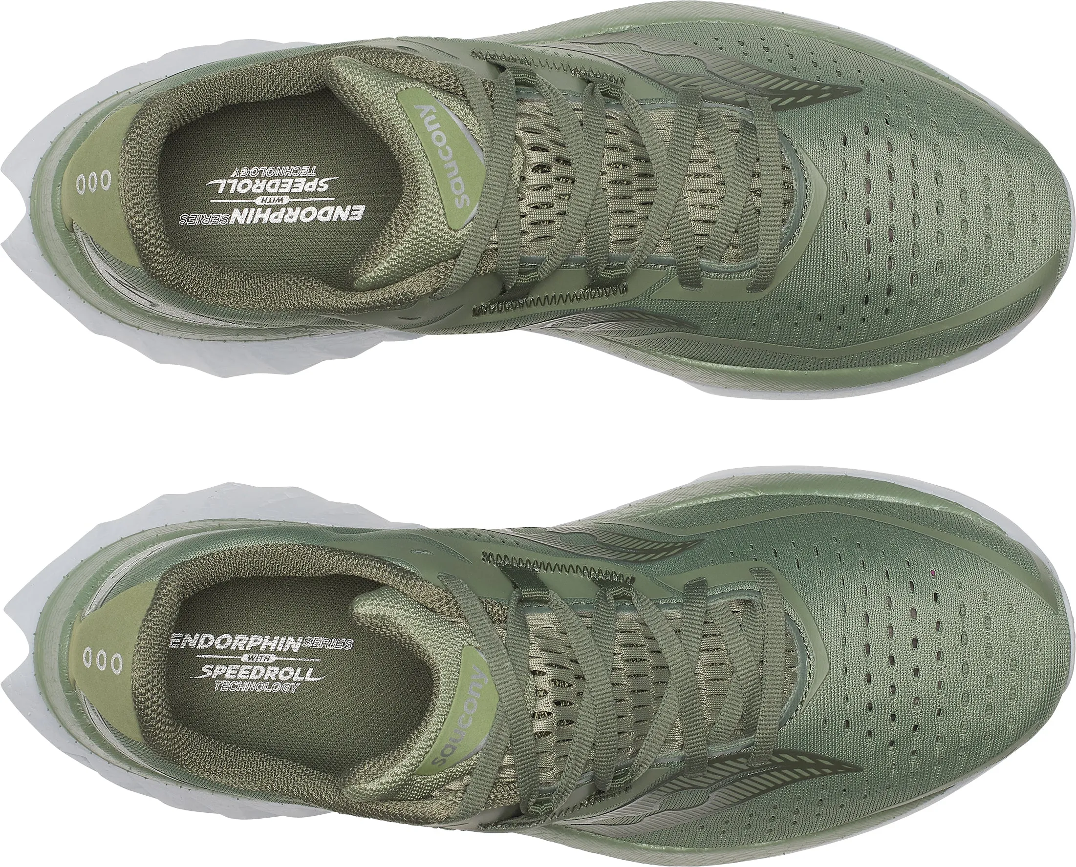 Old School Training Mode Saucony Endorphin Speed 4 Mens Running Shoes - Green