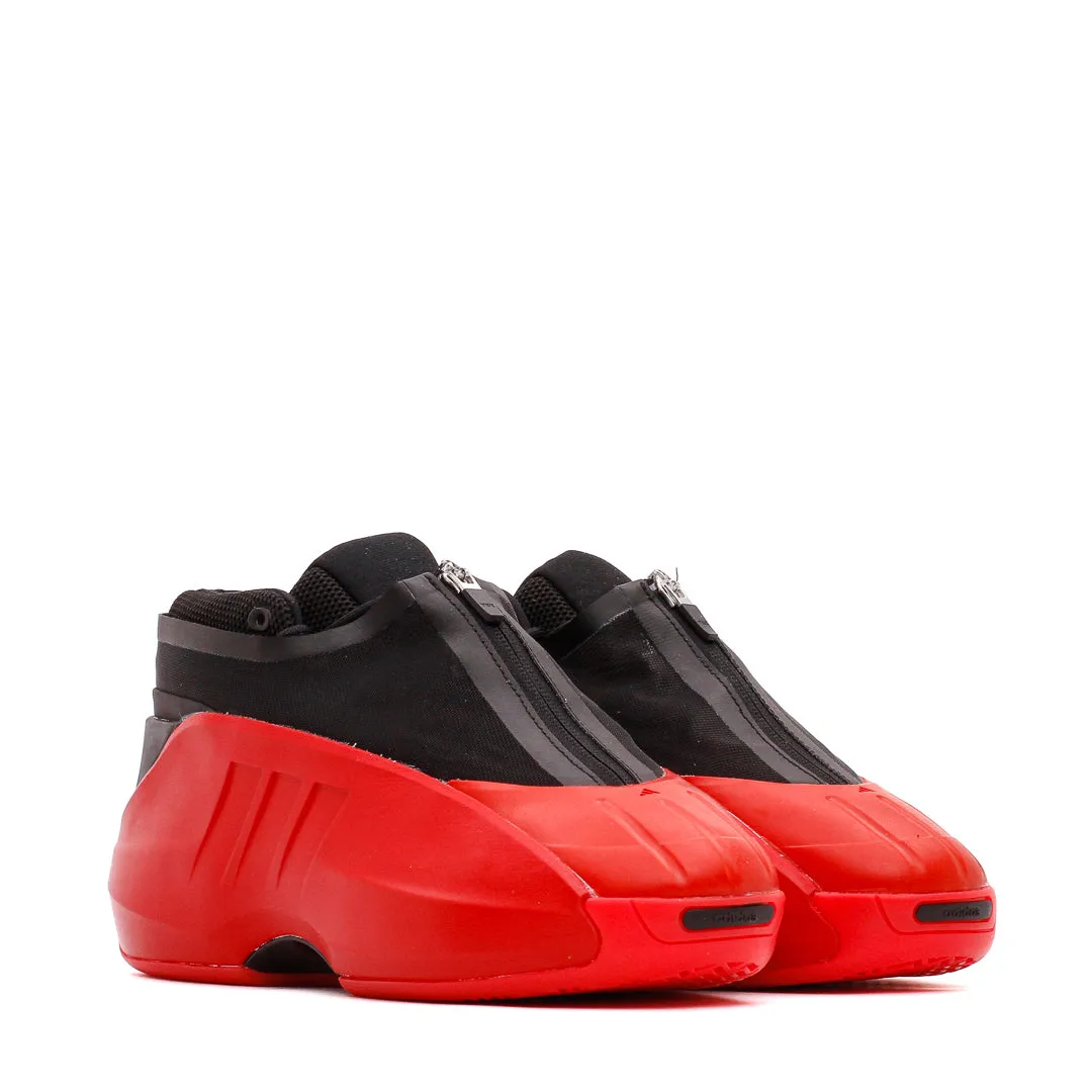 Adidas Basketball Men Crazy IIInfinity Red Black IF4540 Composite Upper Material