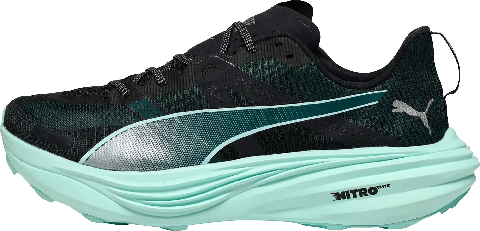 Puma Deviate Nitro Elite Mens Trail Running Shoes - Green Soft Tone