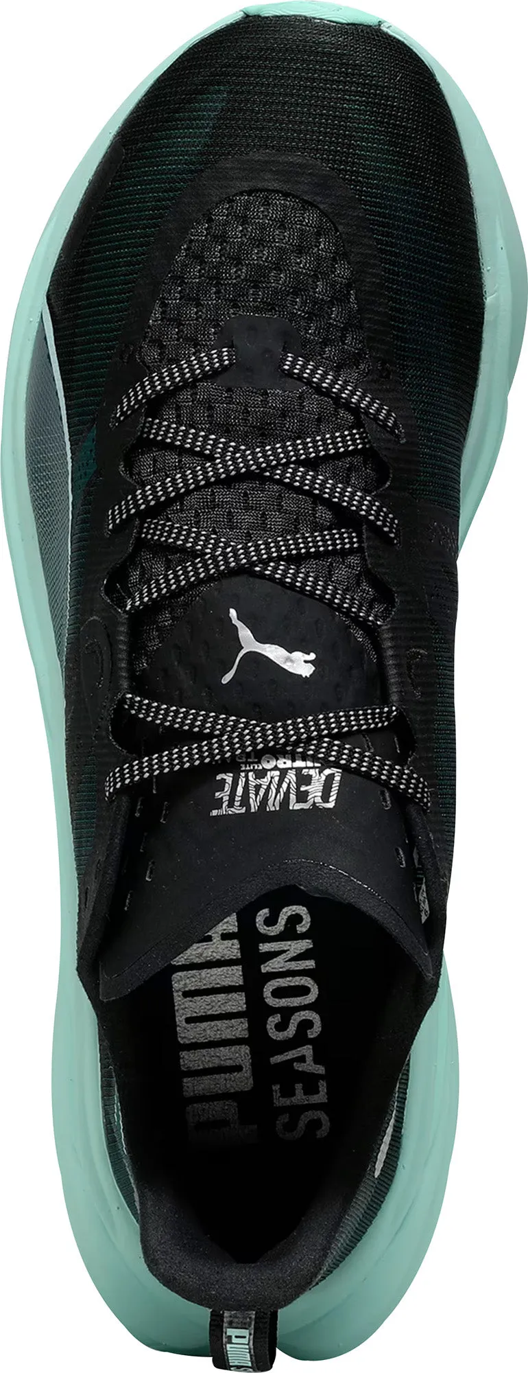 Season Ease Sweat Resistant Standing Workers Puma Deviate Nitro Elite Mens Trail Running Shoes - Green