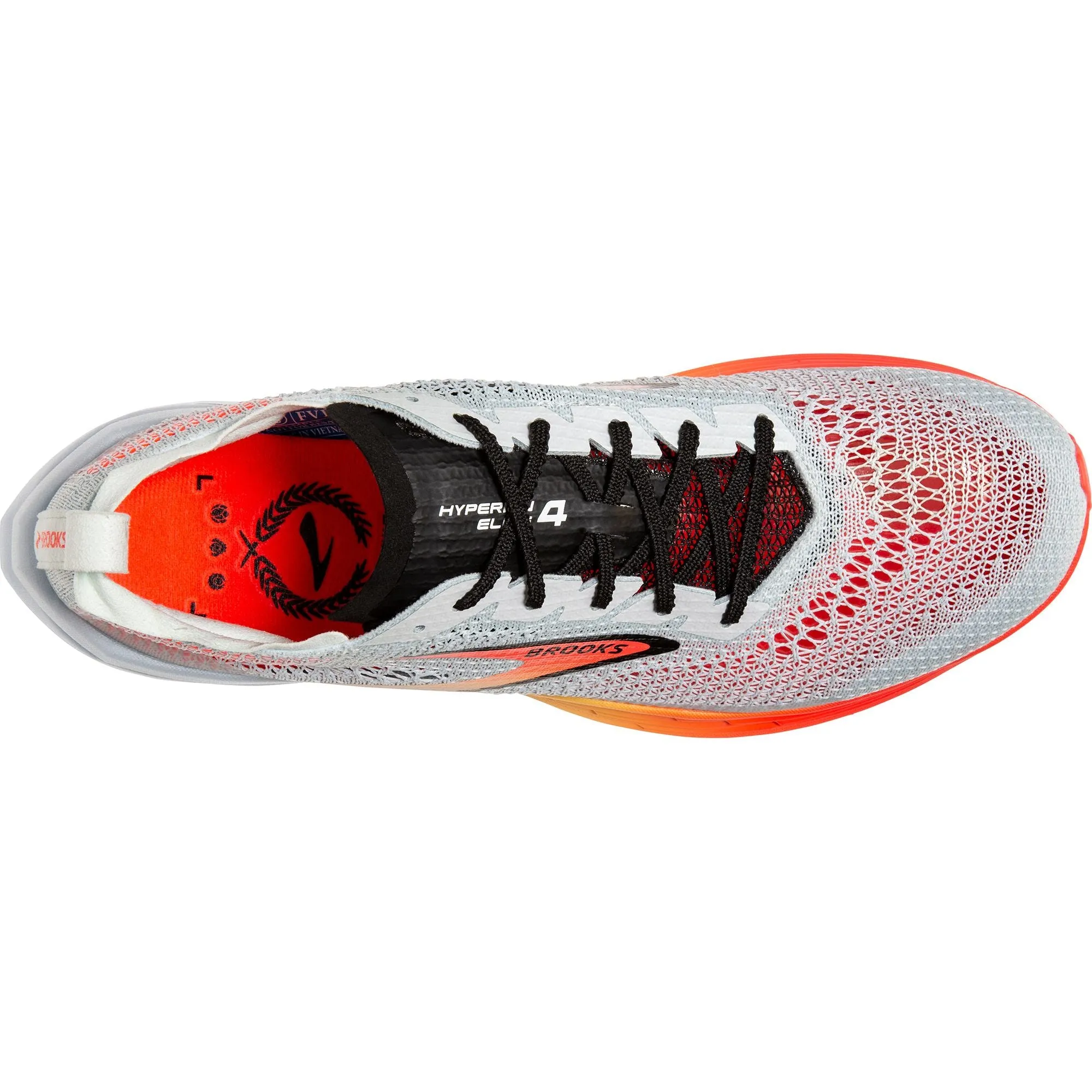 Durable Fabric Brooks Hyperion Elite 4 Running Shoes - Grey