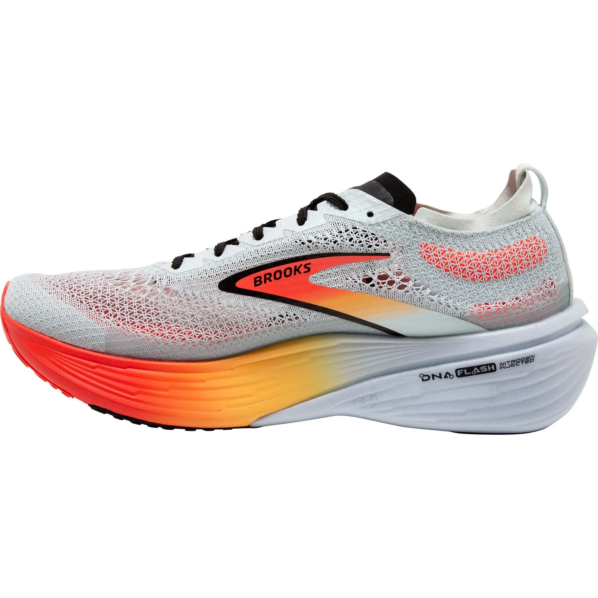 Brooks Hyperion Elite 4 Running Shoes - Grey Pastel tone Knitted Warm