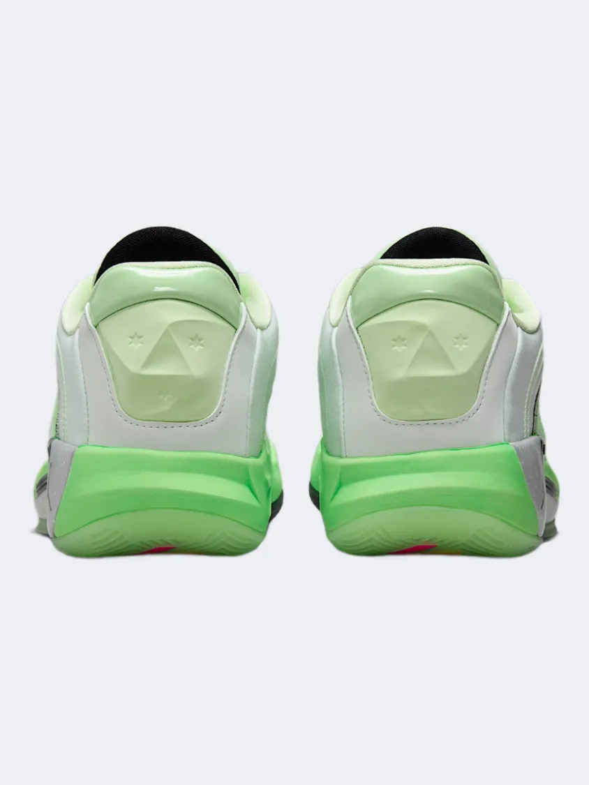 Nike Luka 4 Gone Fishing Men Basketball Shoes Green/Silver/Black Lateral Stability Walls Sneakers Versatile Use