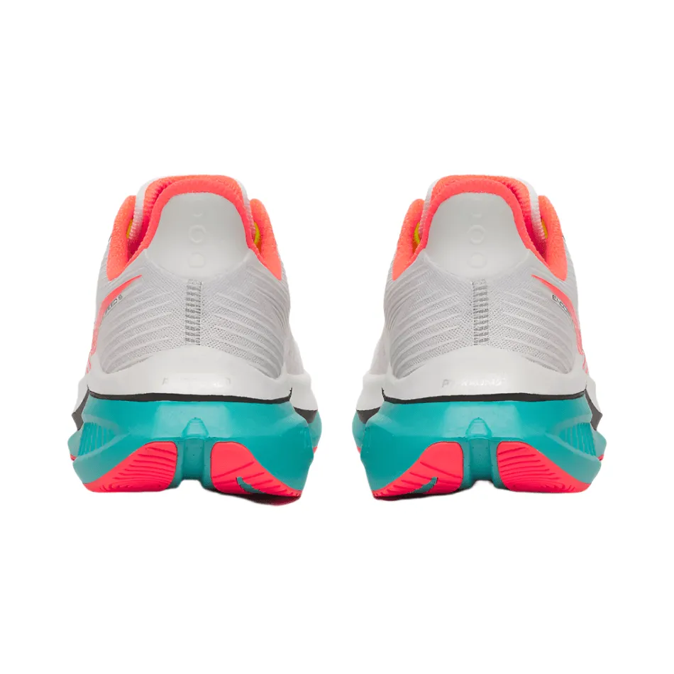mesh upper breathability quick - drying shoe trait Saucony Men's Endorphin Speed 5 Running Shoes in White/Mutant AW25