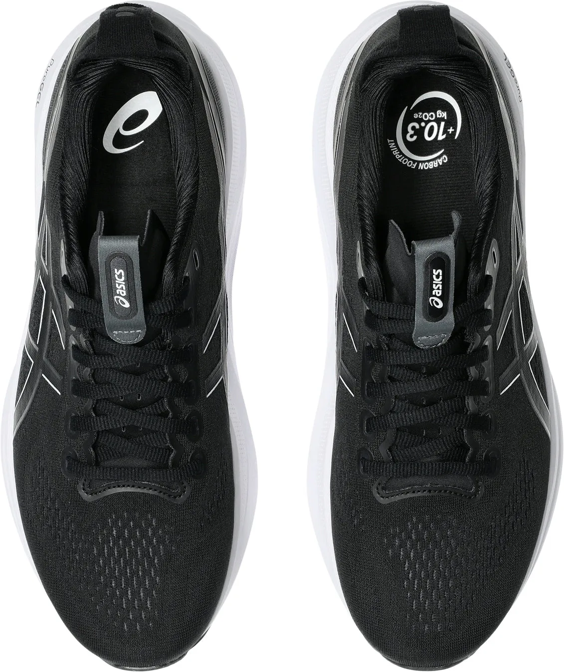 Asics Gel Kayano 32 WIDE FIT (2E) Mens Running Shoes - Black orthopedic
