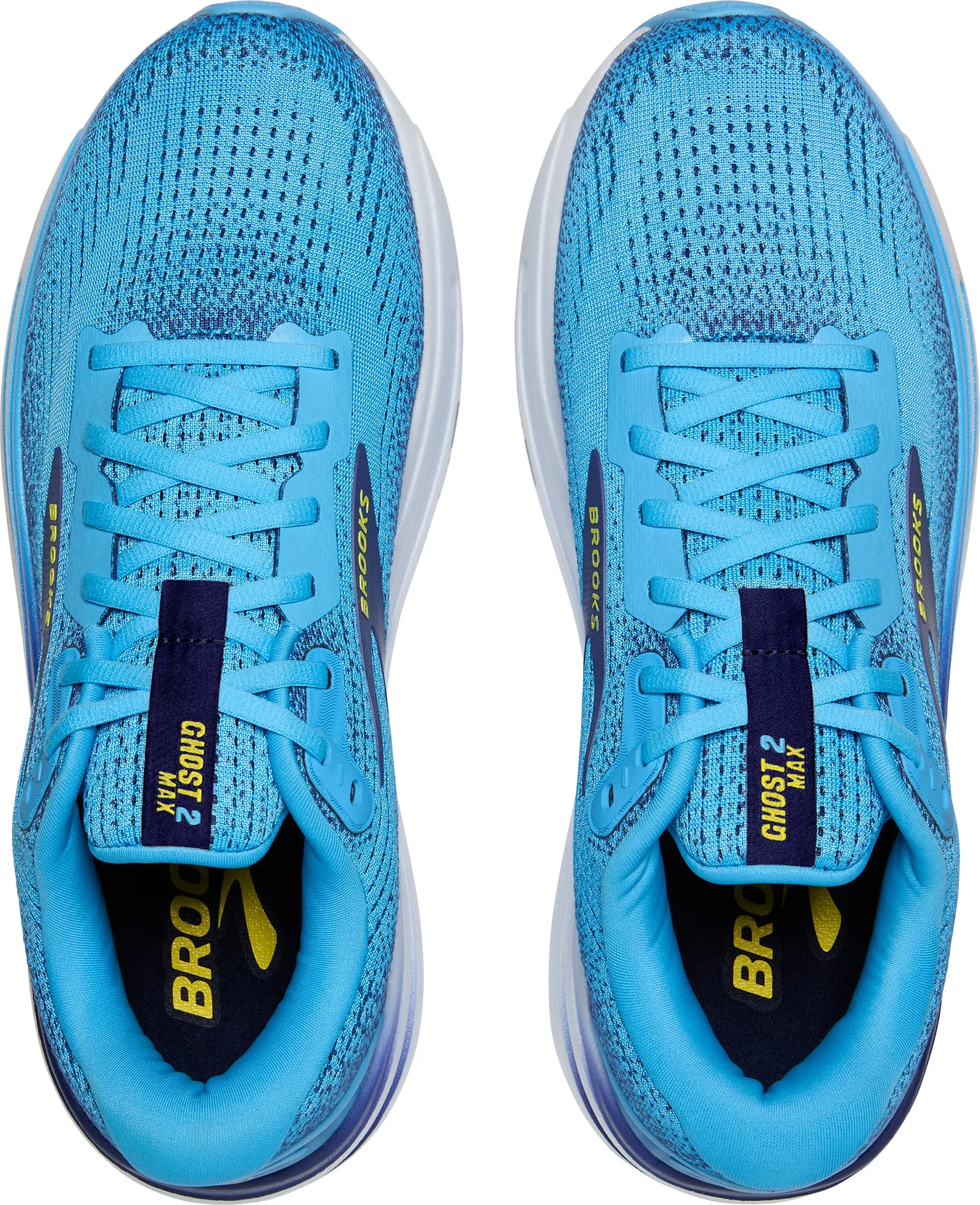 Brooks Ghost Max 2 Mens Running Shoes - Blue Dry Base