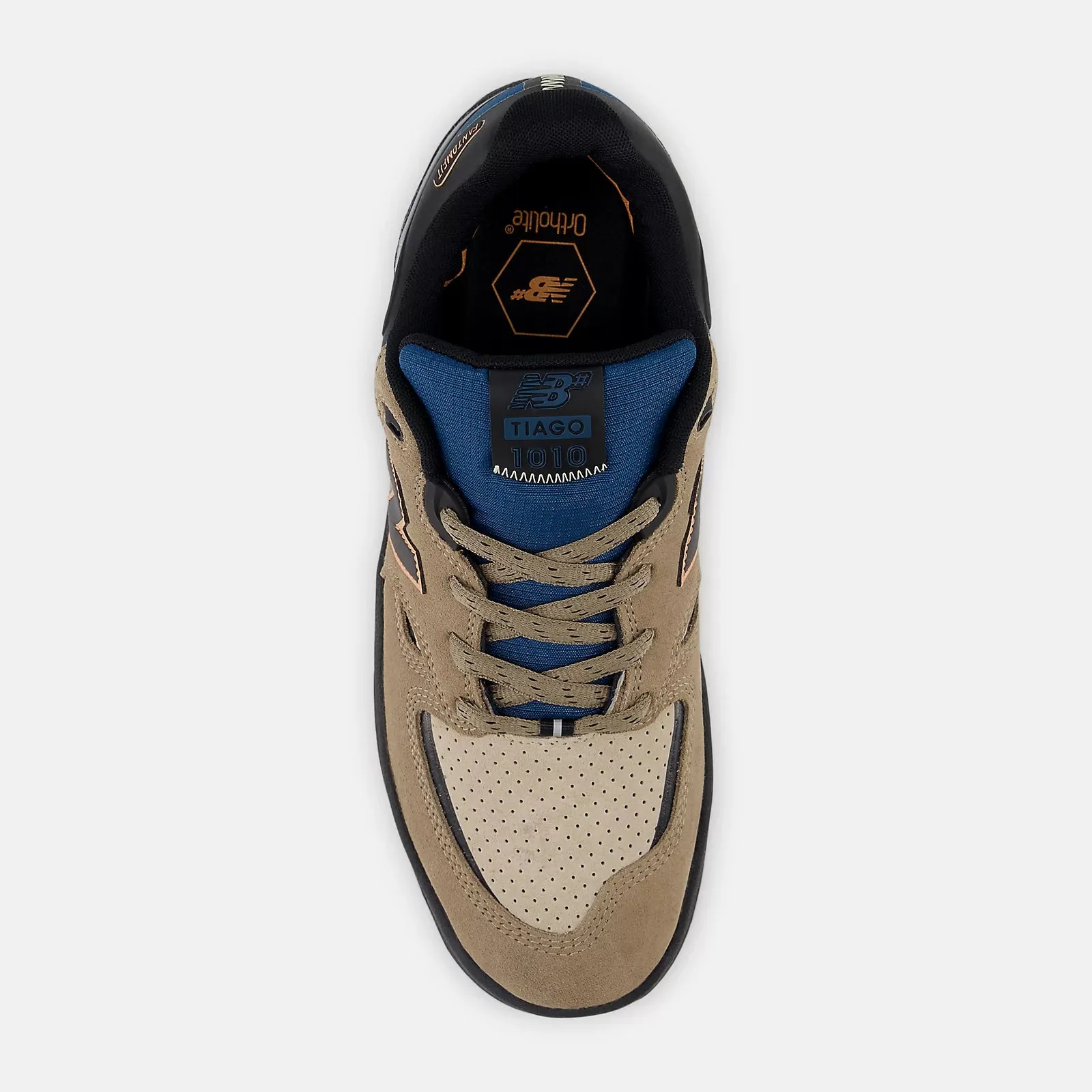 New Balance Numeric 1010 Tiago Lemos Skateboard Shoes - Mushroom With Black Skater Power