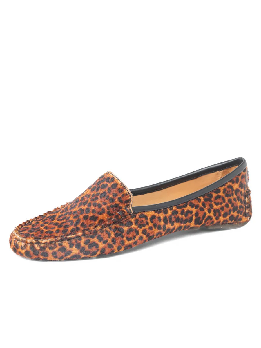 Flexibility Stud Cool Jillian Driving Moccasin in Haircalf