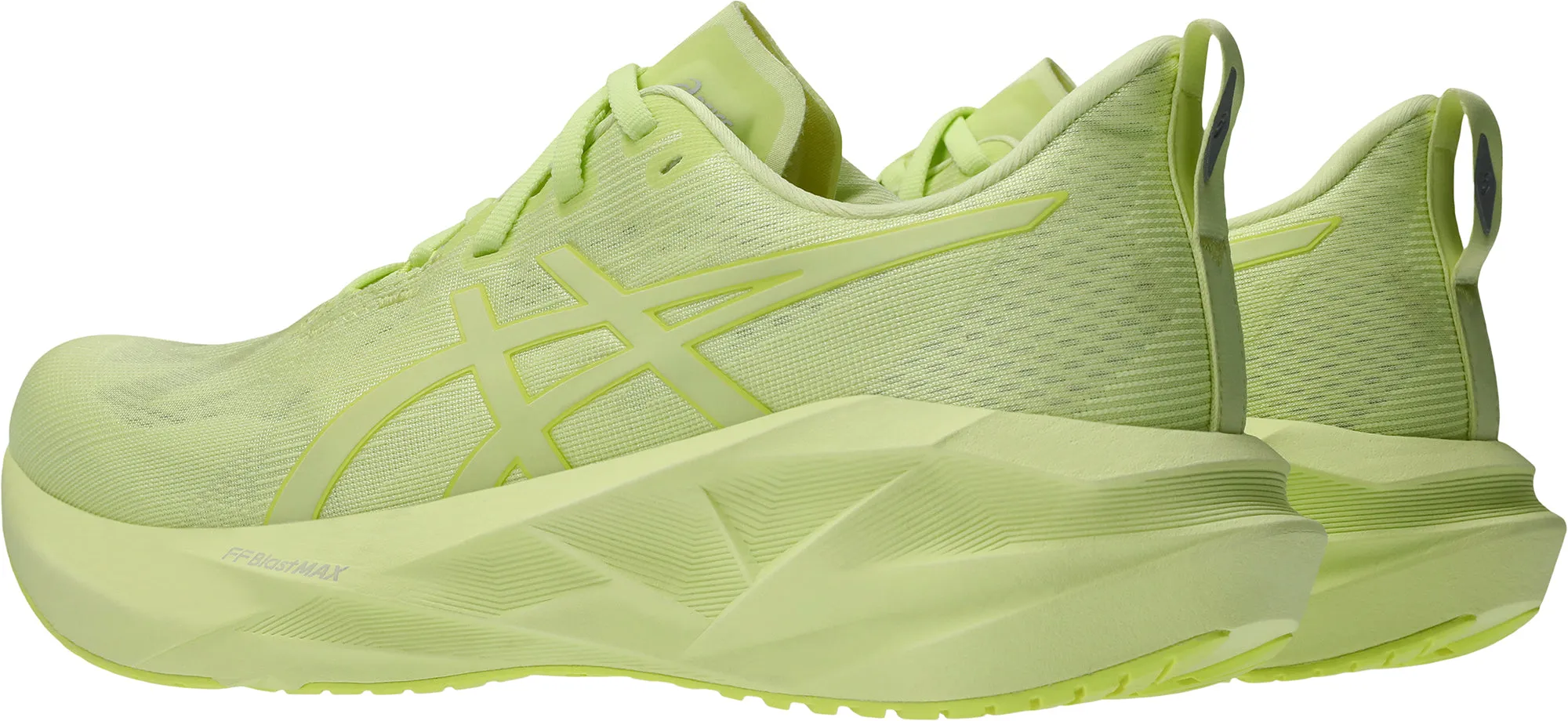 Asics NovaBlast 5 Lite-Show Mens Running Shoes - Yellow London Cool Wide toe box
