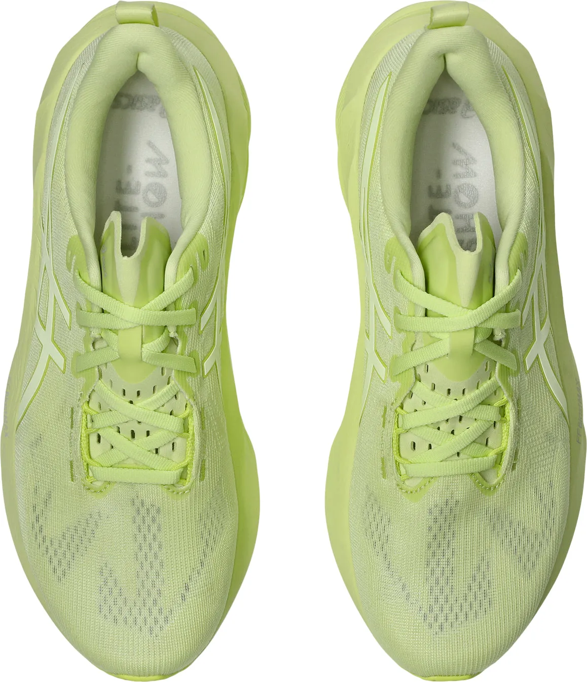 Crystal Glow Boat Walk Asics NovaBlast 5 Lite-Show Mens Running Shoes - Yellow