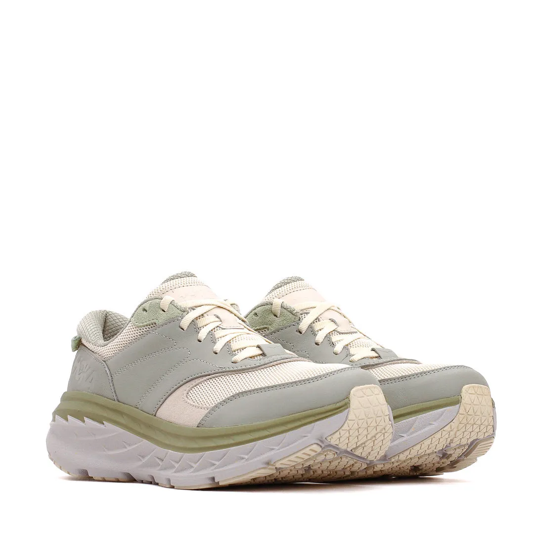 Cotton Base Rich Glow Hoka One One Men Bondi L Barley Oat Milk 1110538-BYT