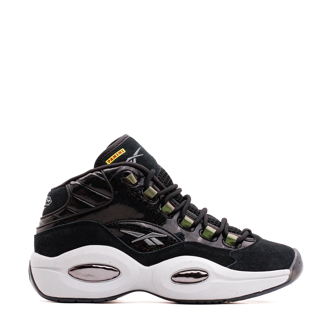Anti Slip Tread Configuration Reebok Classics Basketball Men x Panini Question Mid Allen Iverson Black HQ4135
