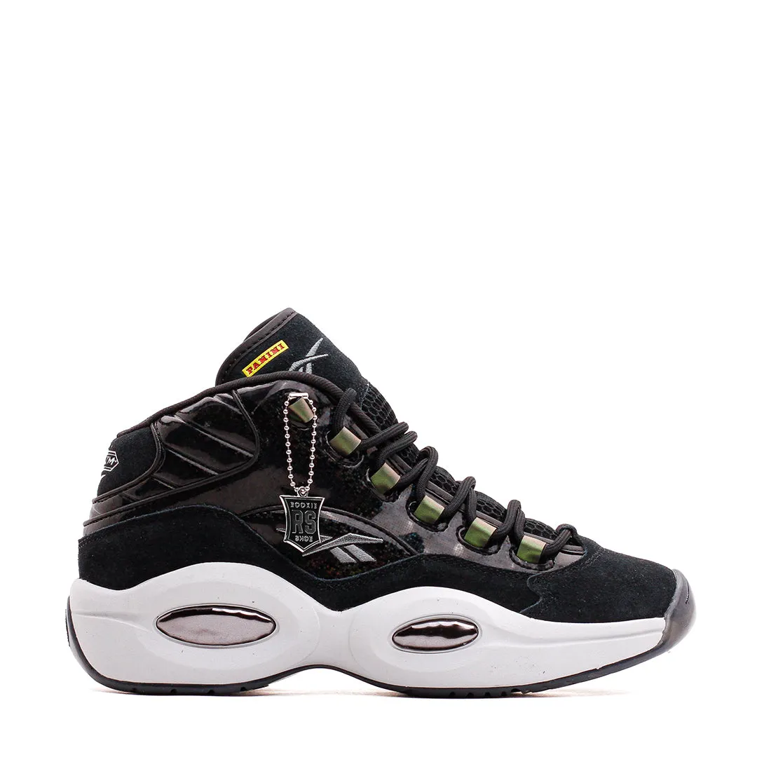 Sharp Response Neutral Stride Alignment Reebok Classics Basketball Men x Panini Question Mid Allen Iverson Black HQ4135