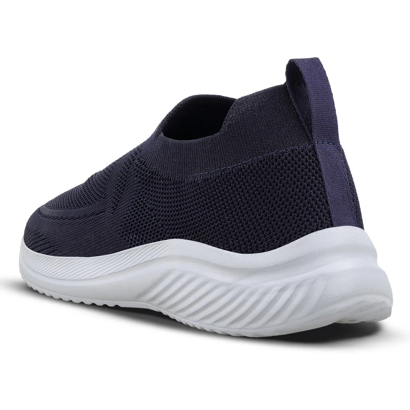 Men's Slip-on Walking Shoe - WS3096 Navy Blue Relax Slip