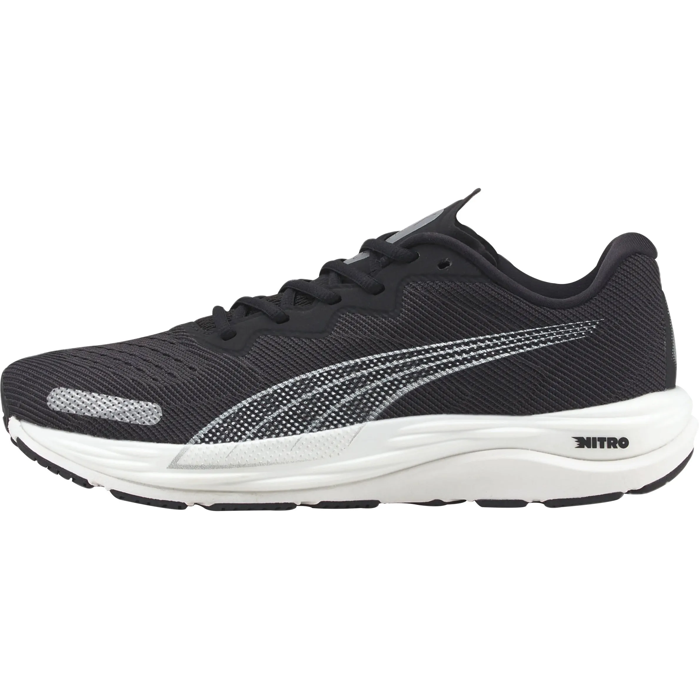 Puma Velocity Nitro 2 Mens Running Shoes - Black Style Goal Non Slip Wellness Seekers