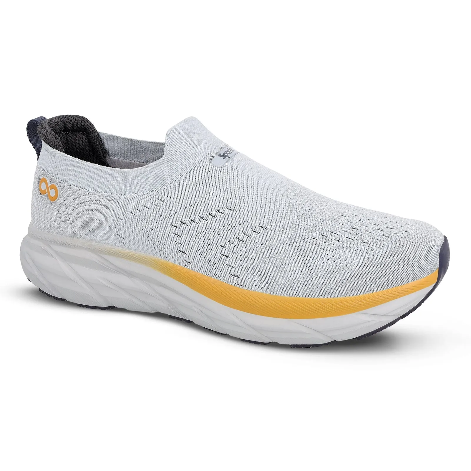 Instant Step Comfort Relax Ready LOBER Men's Slip-on Walking Shoe - WS9139 Light Grey