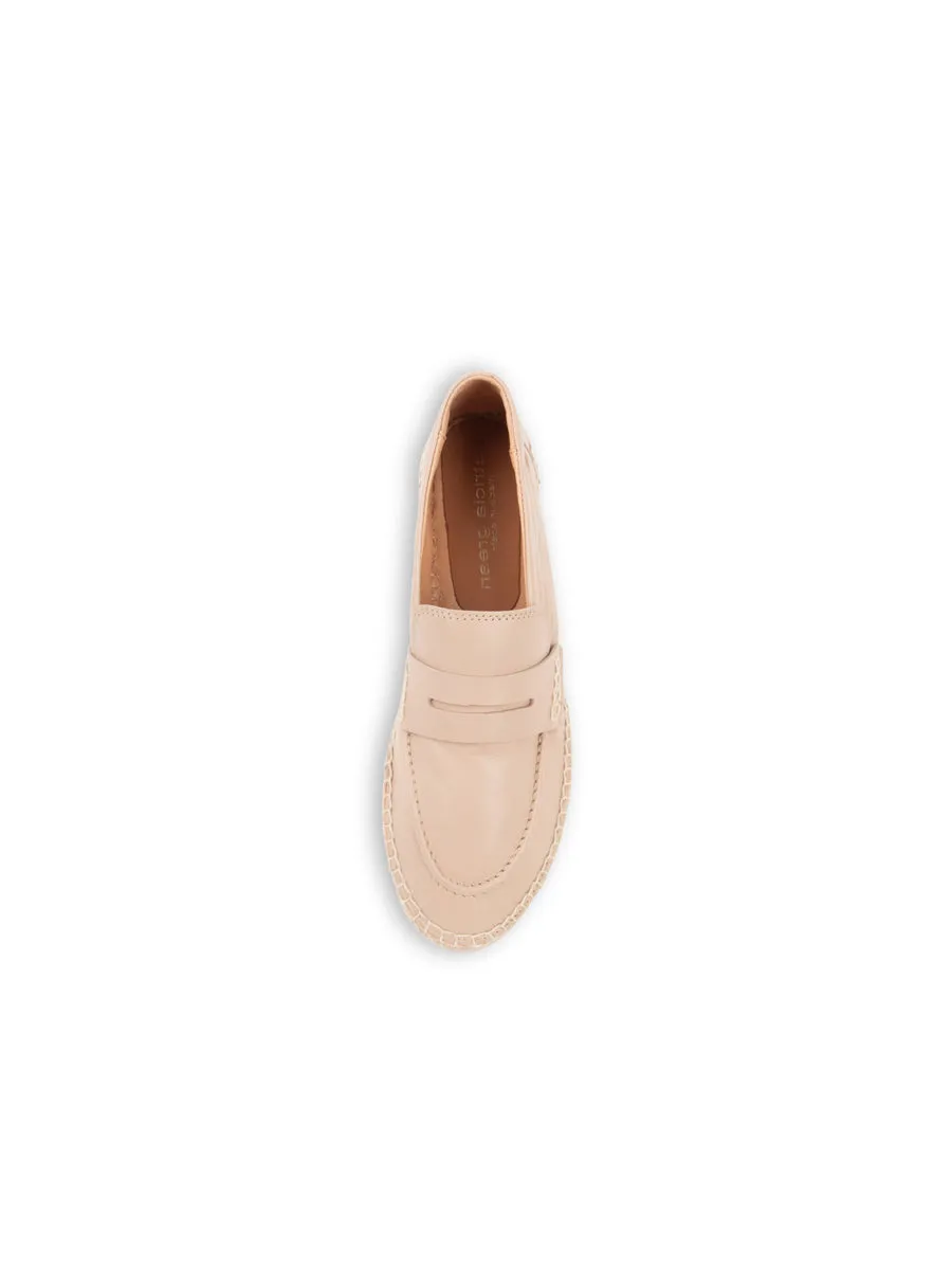 Sebastian Penny Loafer Slip On Espadrille Club Edge