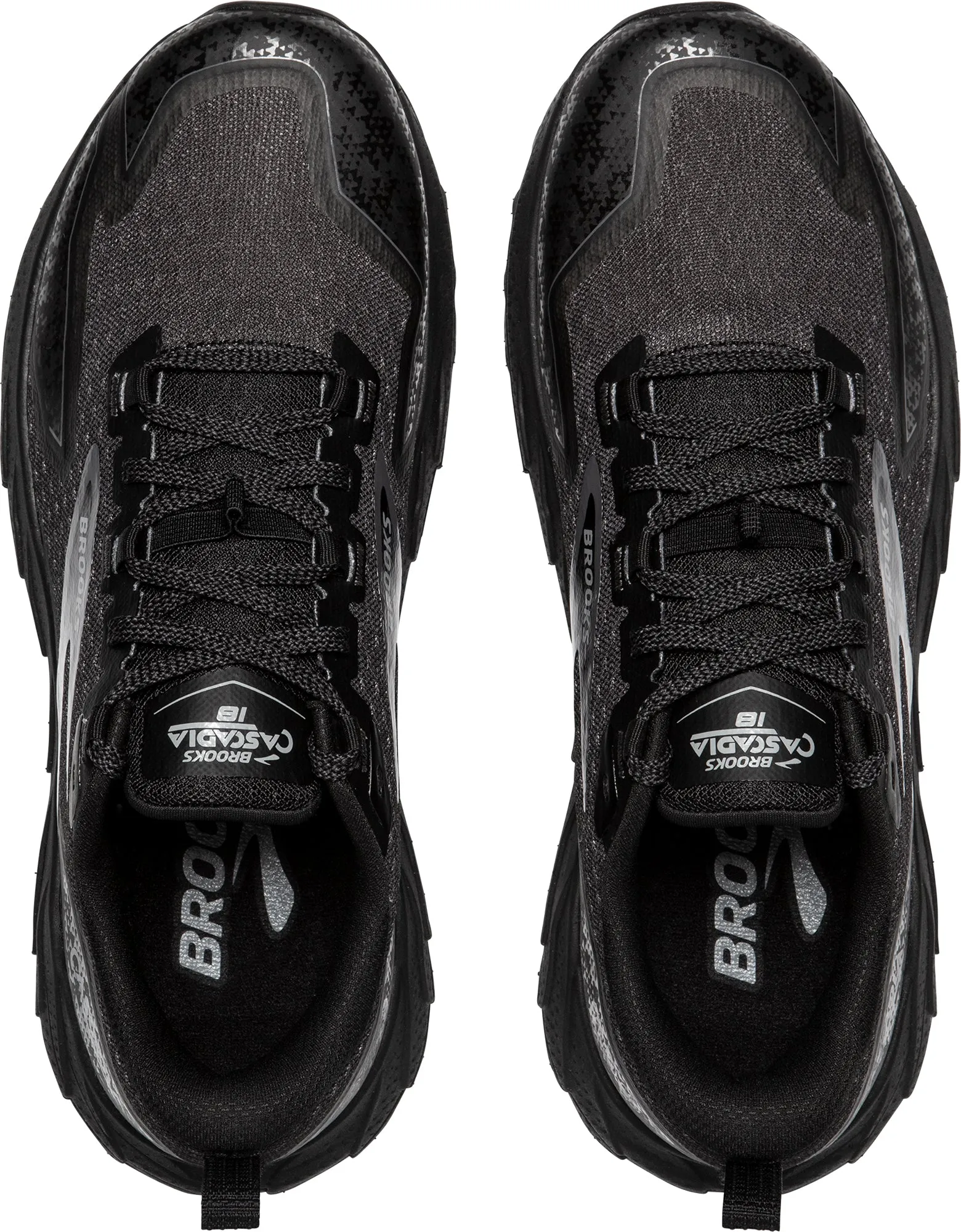 Brooks Cascadia 18 Mens Trail Running Shoes - Black spring fresh