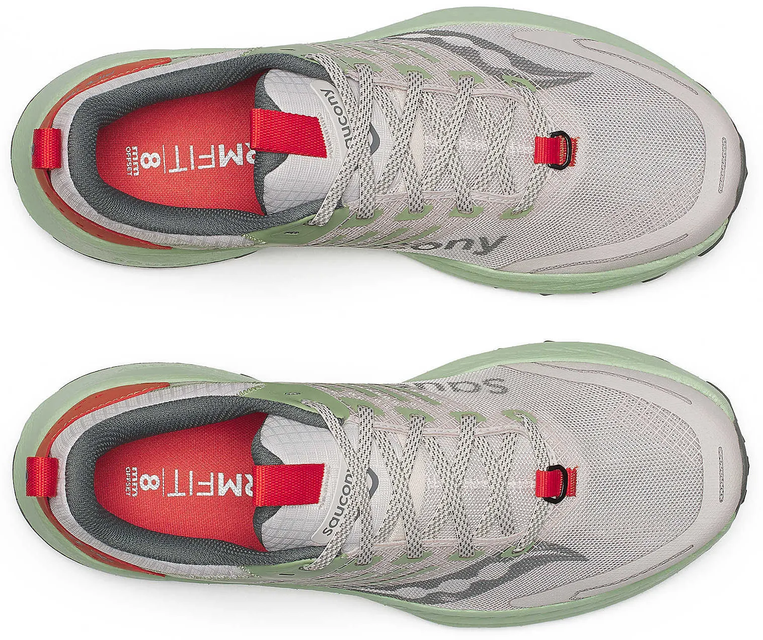 Saucony Ride TR2 Mens Running Shoes - Grey Gift Easy