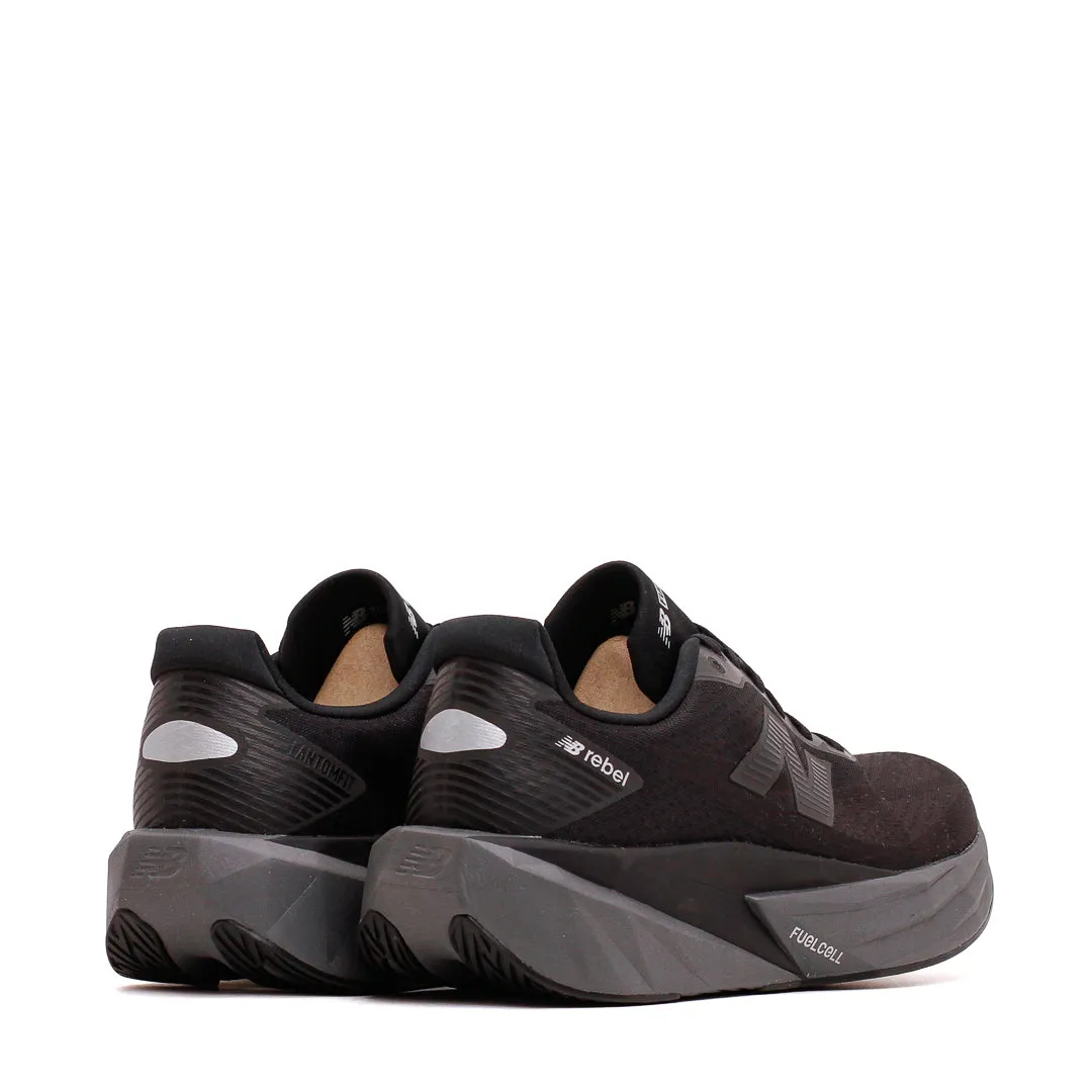 New Balance Men FuelCell Rebel v5 Black Castlerock MFCXLC5 Soft Cushioning Anti Odor Busy Professionals