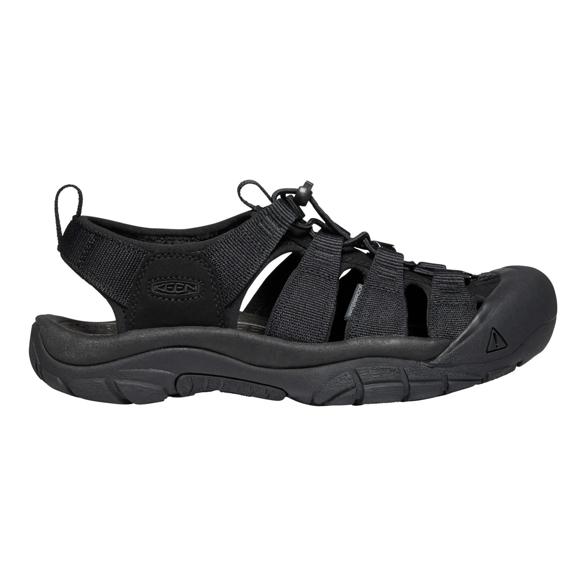 Men's Newport H2 Triple Black Elastic Strap
