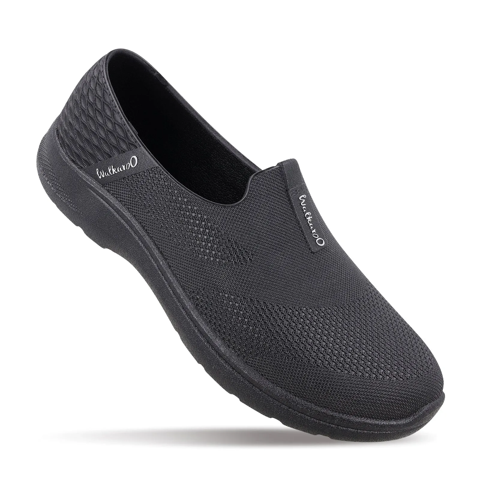 Men's Slip-On Rain Shoes - WC4713 Black Relax Walk Quick Move