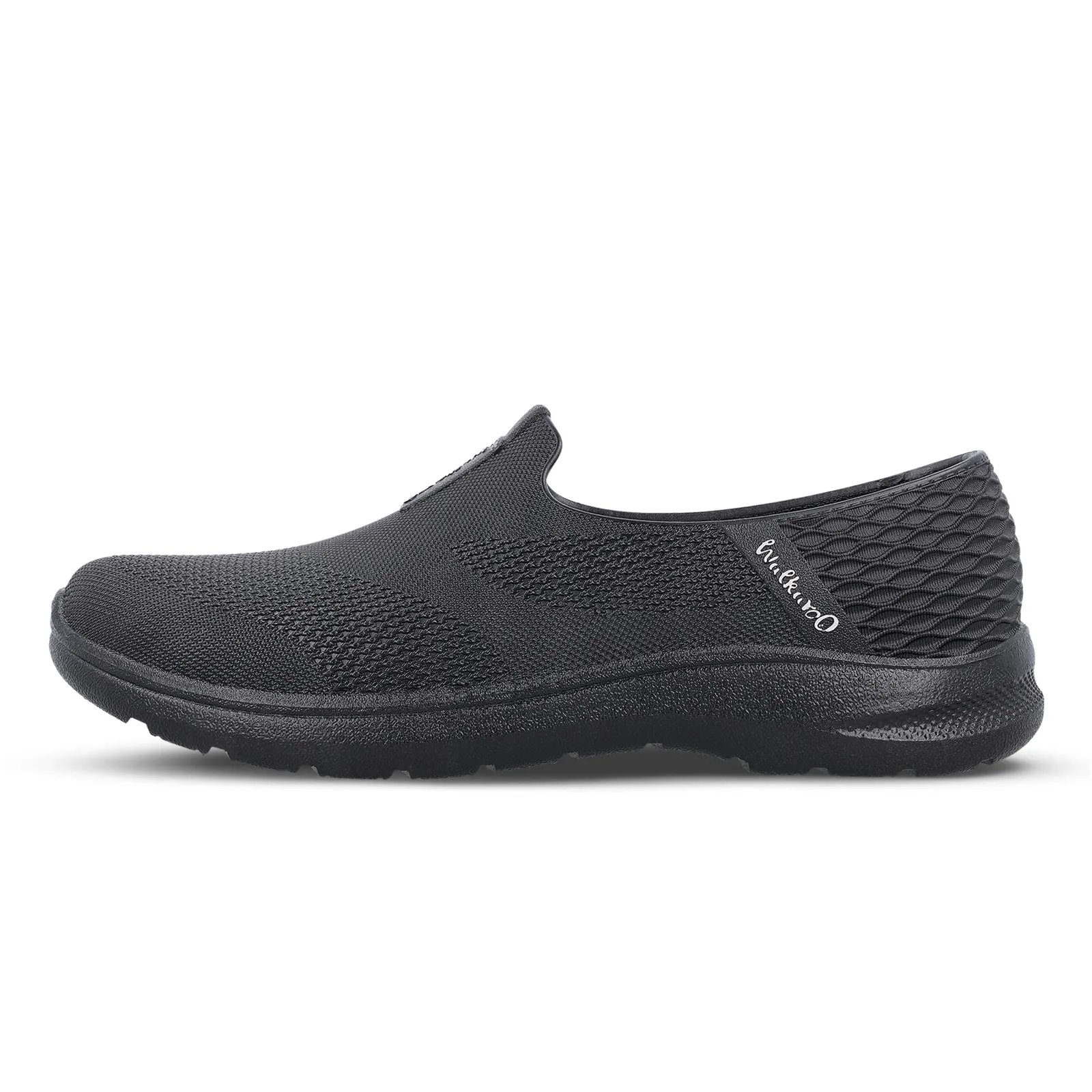 Men's Slip-On Rain Shoes - WC4713 Black Stylish Slip On