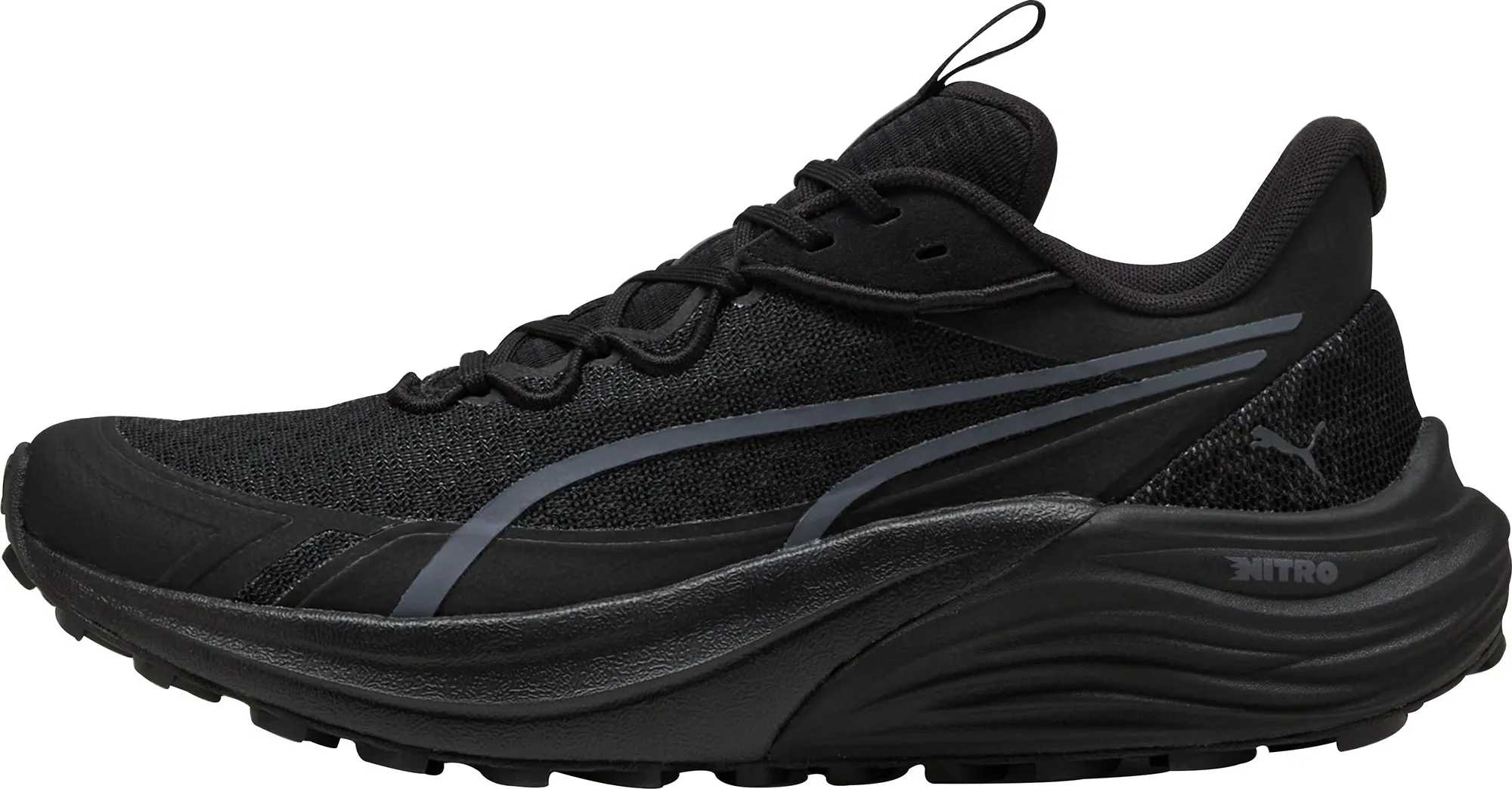 Puma Electrify Nitro 4 Mens Trail Running Shoes - Black Club Night Comfort Walk