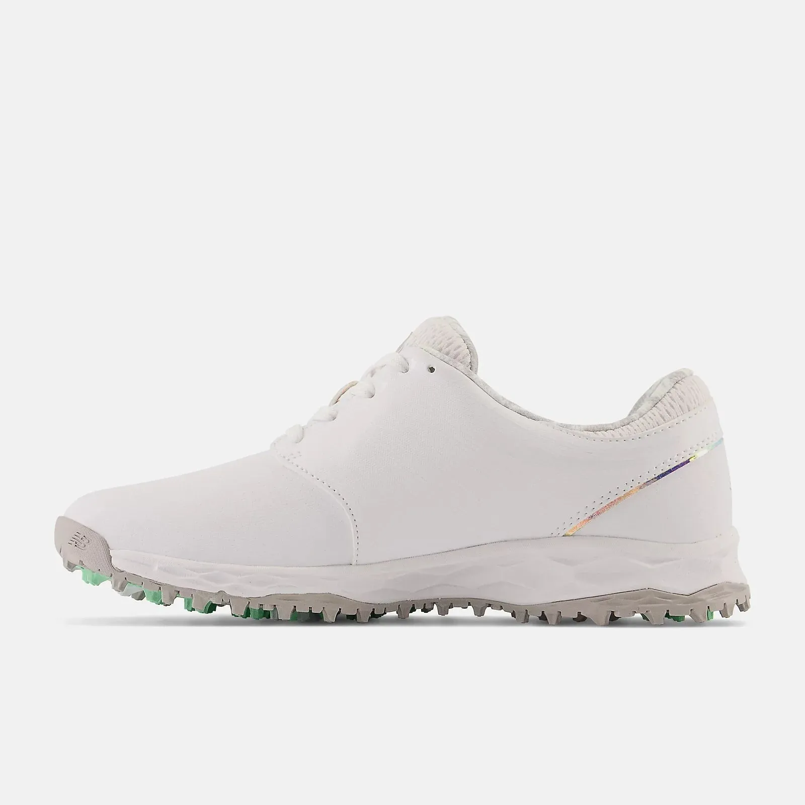 Track Performance Active Grip New Balance Womens Fresh Foam Breathe Golf Shoe - WHITE MULTI