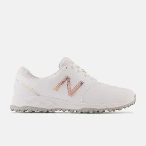 New Balance Womens Fresh Foam Breathe Golf Shoe - WHITE MULTI SoftSockliner