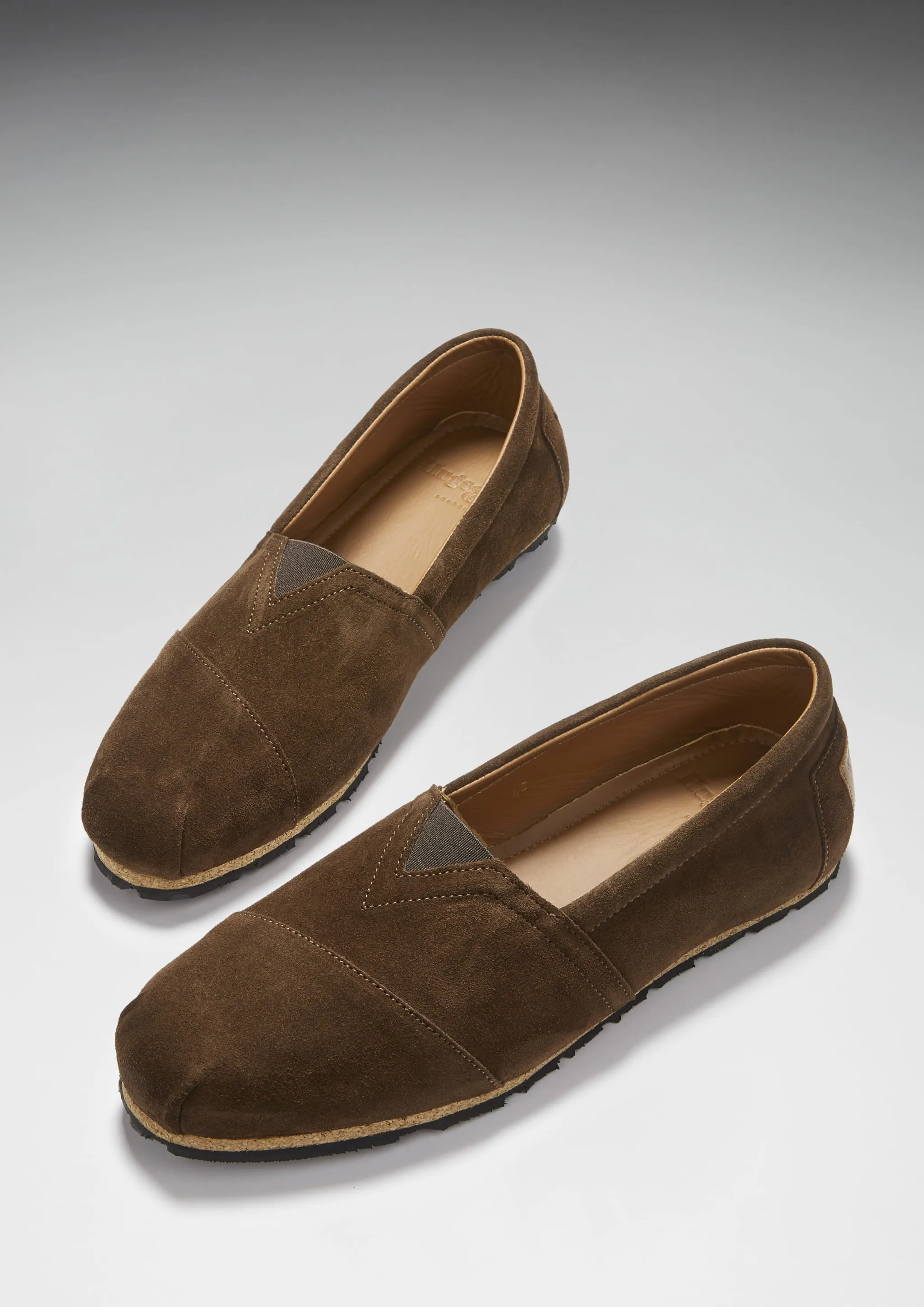 Tyre Sole Espadrilles, brown suede Casual Outfit Soft Cushioning