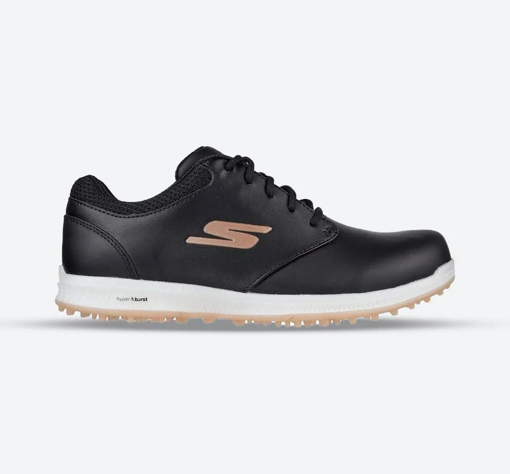 Women's Wide Fit Skechers Go Golf Elite 4 Hyper Golf Sneakers Comfort Mesh Ground Balance