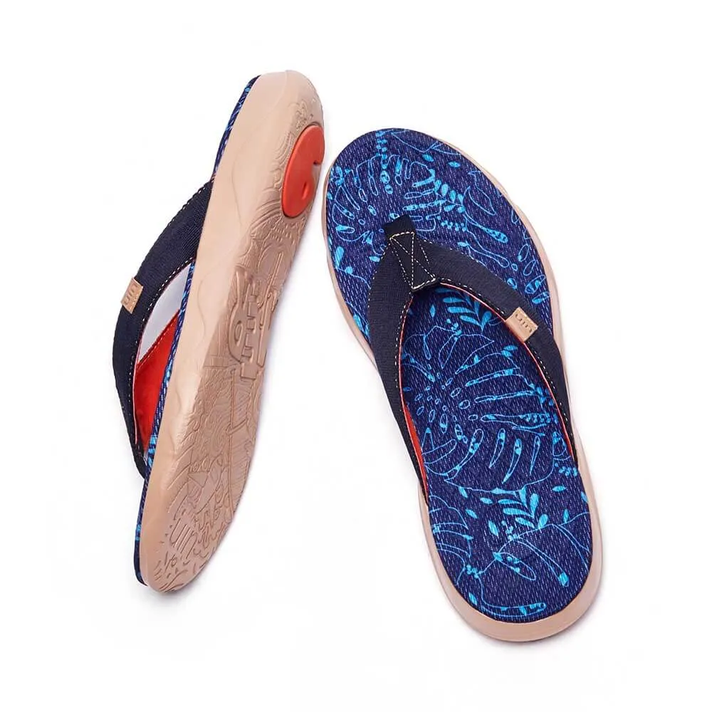 Night Jungle Men Majorca Flip Flops Slip Resistant