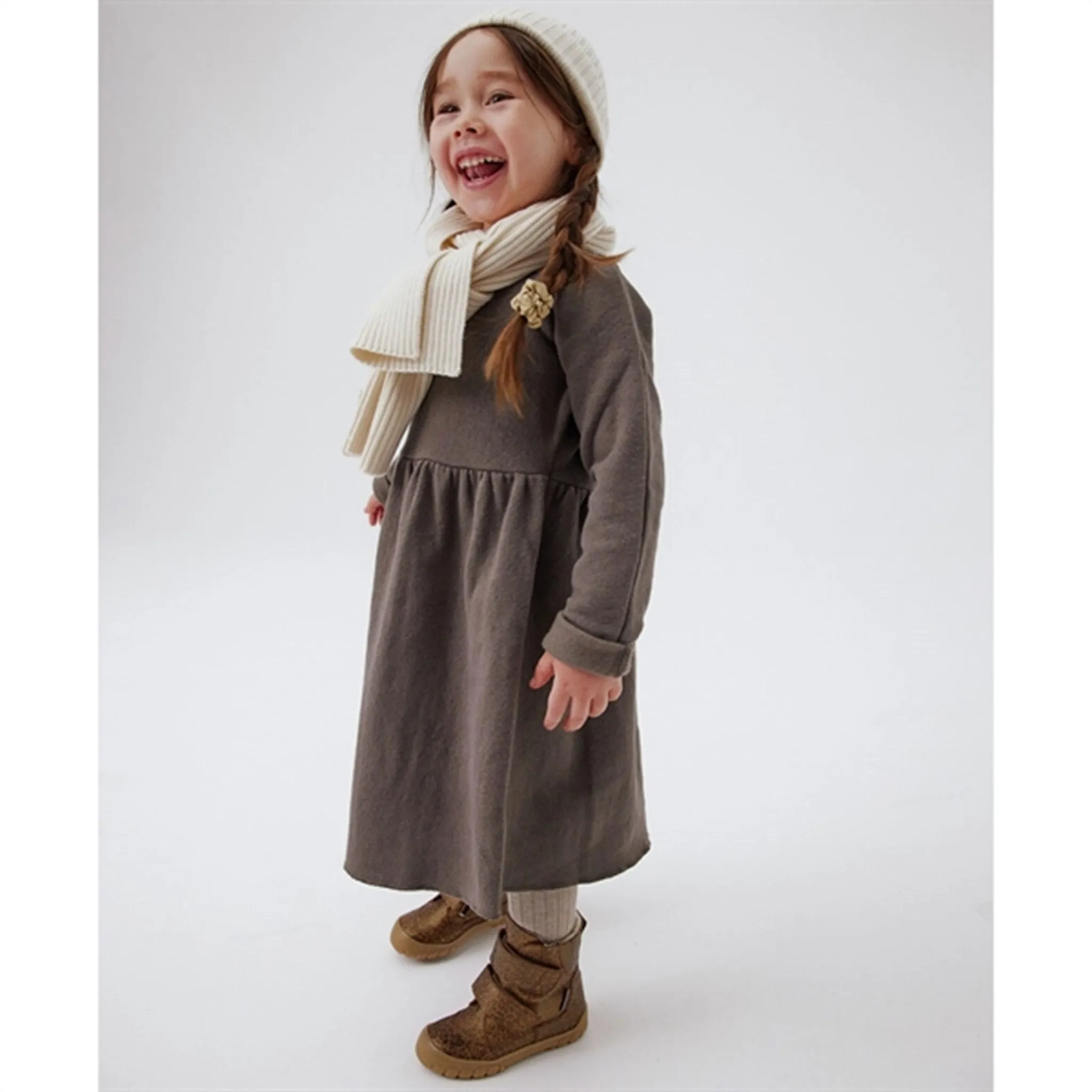 Comfort Cuff Angulus Tex Boots w Velcro Brown Leo
