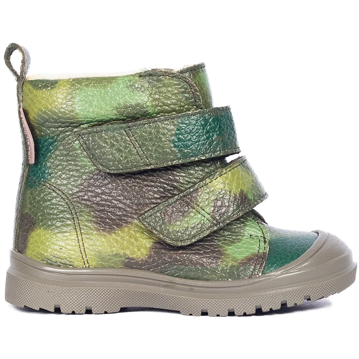 Angulus Camo Print Tex-Boot Med Merino Woolfoer Og Camouflageprint Snow Winter Trail Gear Winter Base