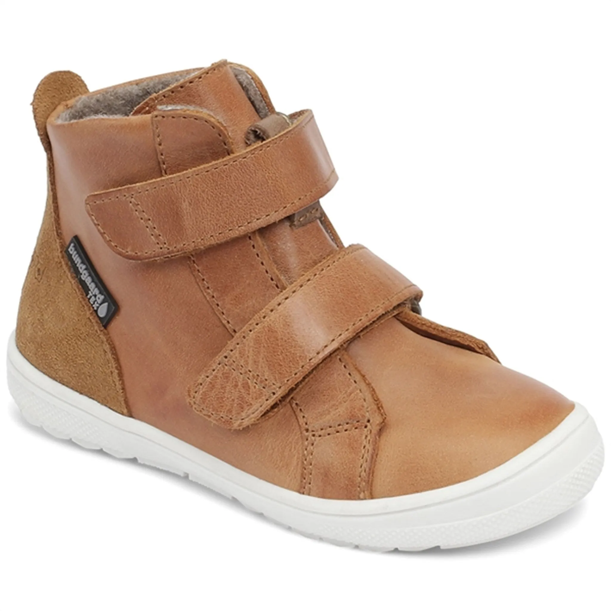 Bundgaard Storm Velcro Tex Shoes Tan Sturdy Snow Trek